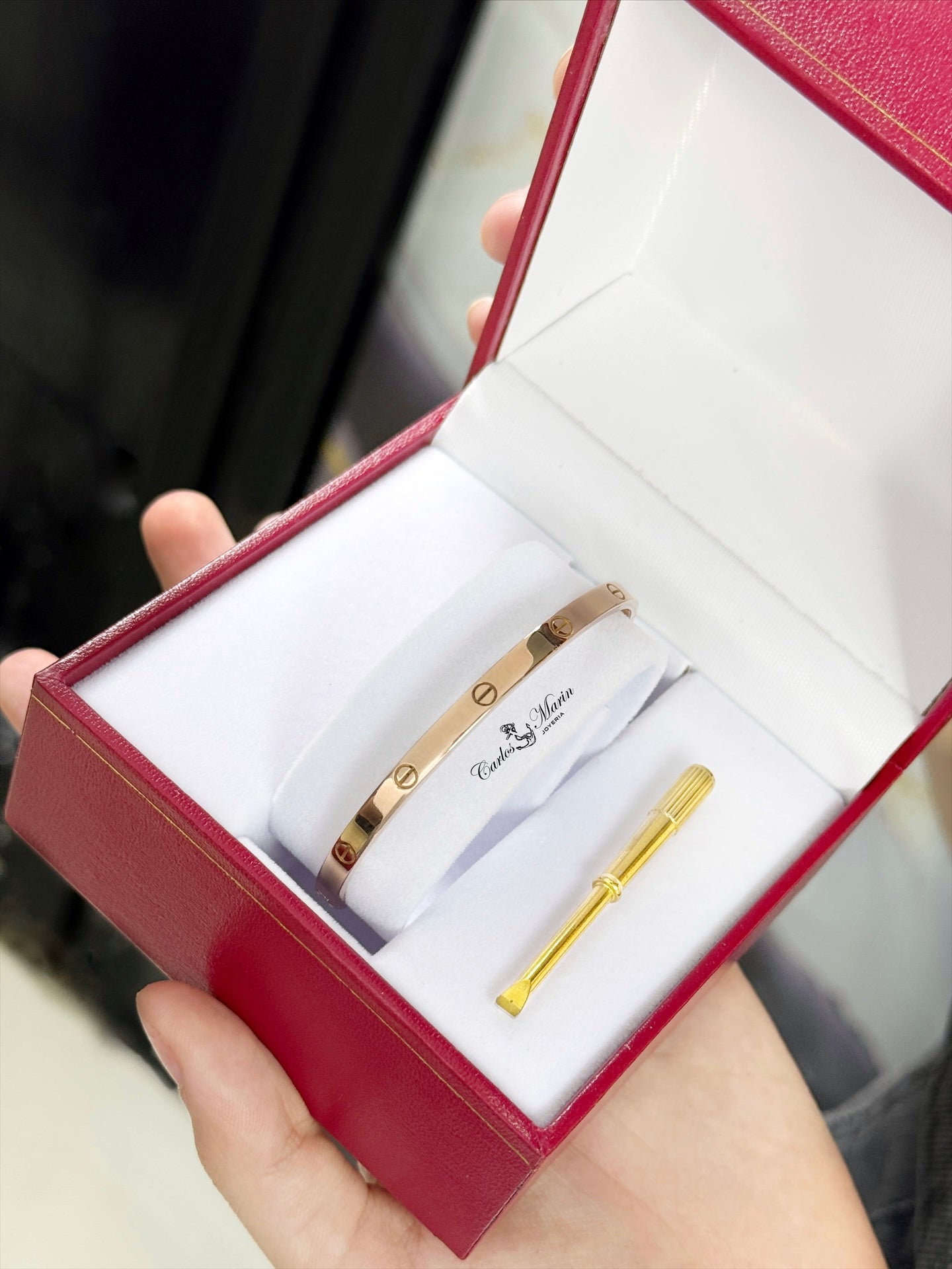Pulsera Bracelet True Love en Oro Rosa de 18K