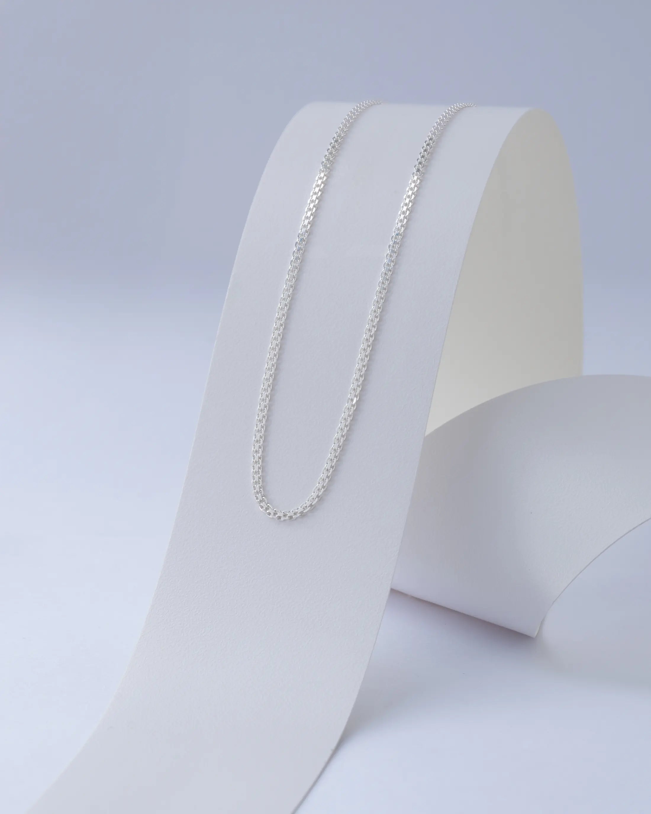 Cadena China 2 mm 45 cm en Plata