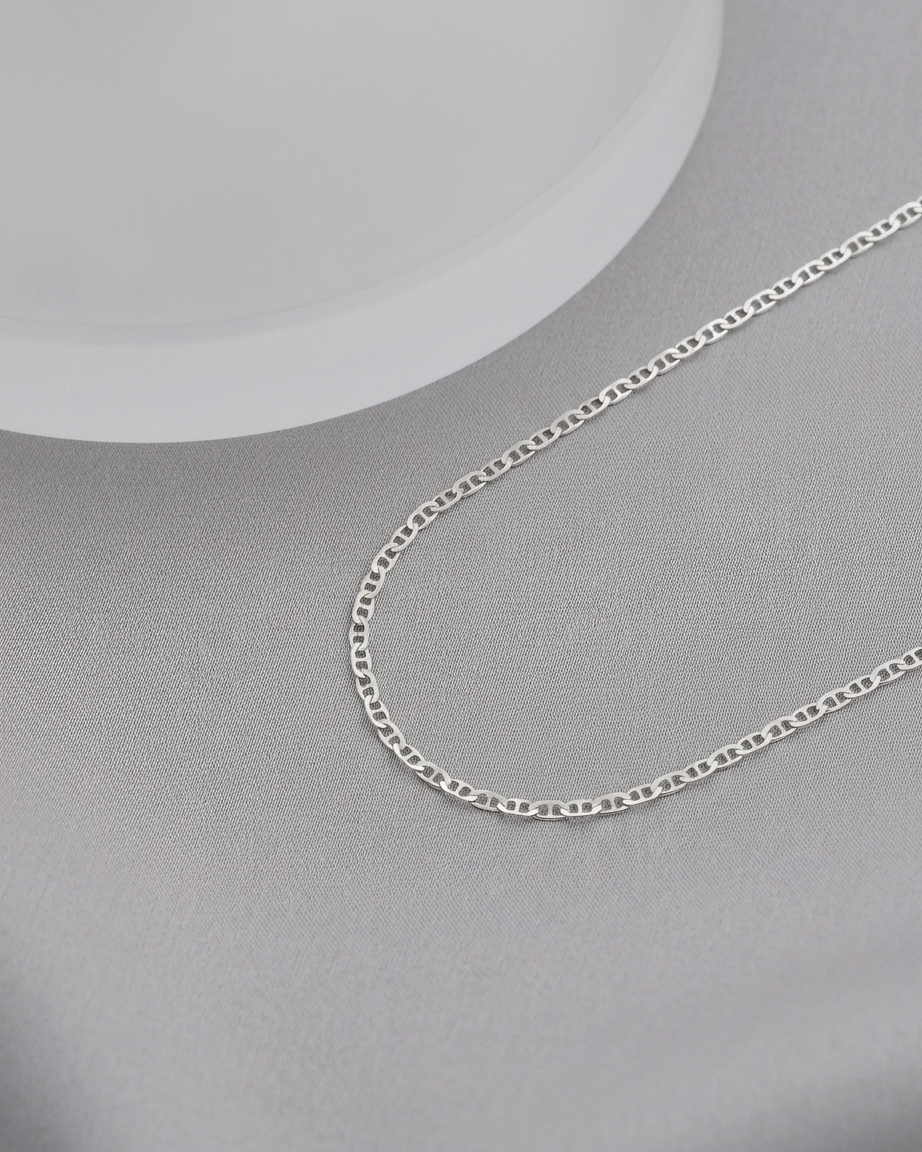 Cadena Marine 1,5 mm 65 cm en Plata