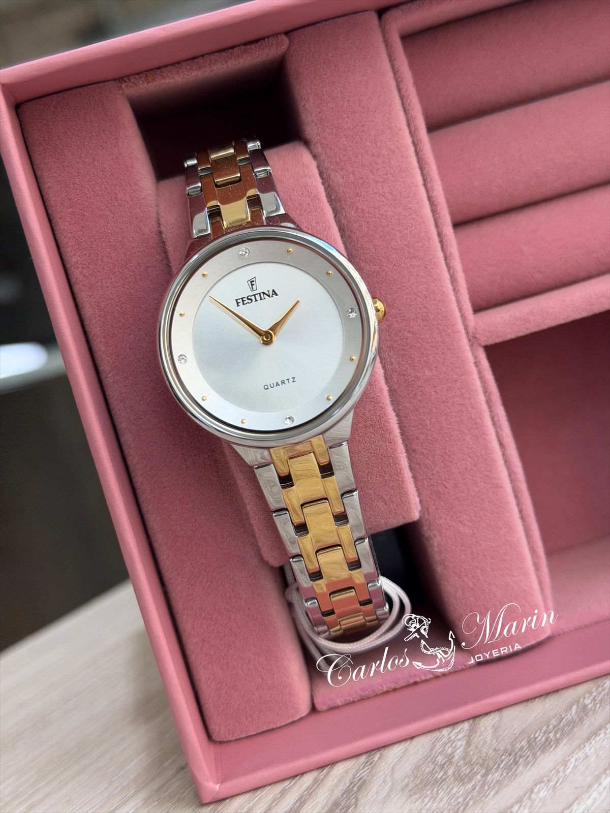Reloj Festina mujer Mademoiselle F20625/1 bicolor elegante