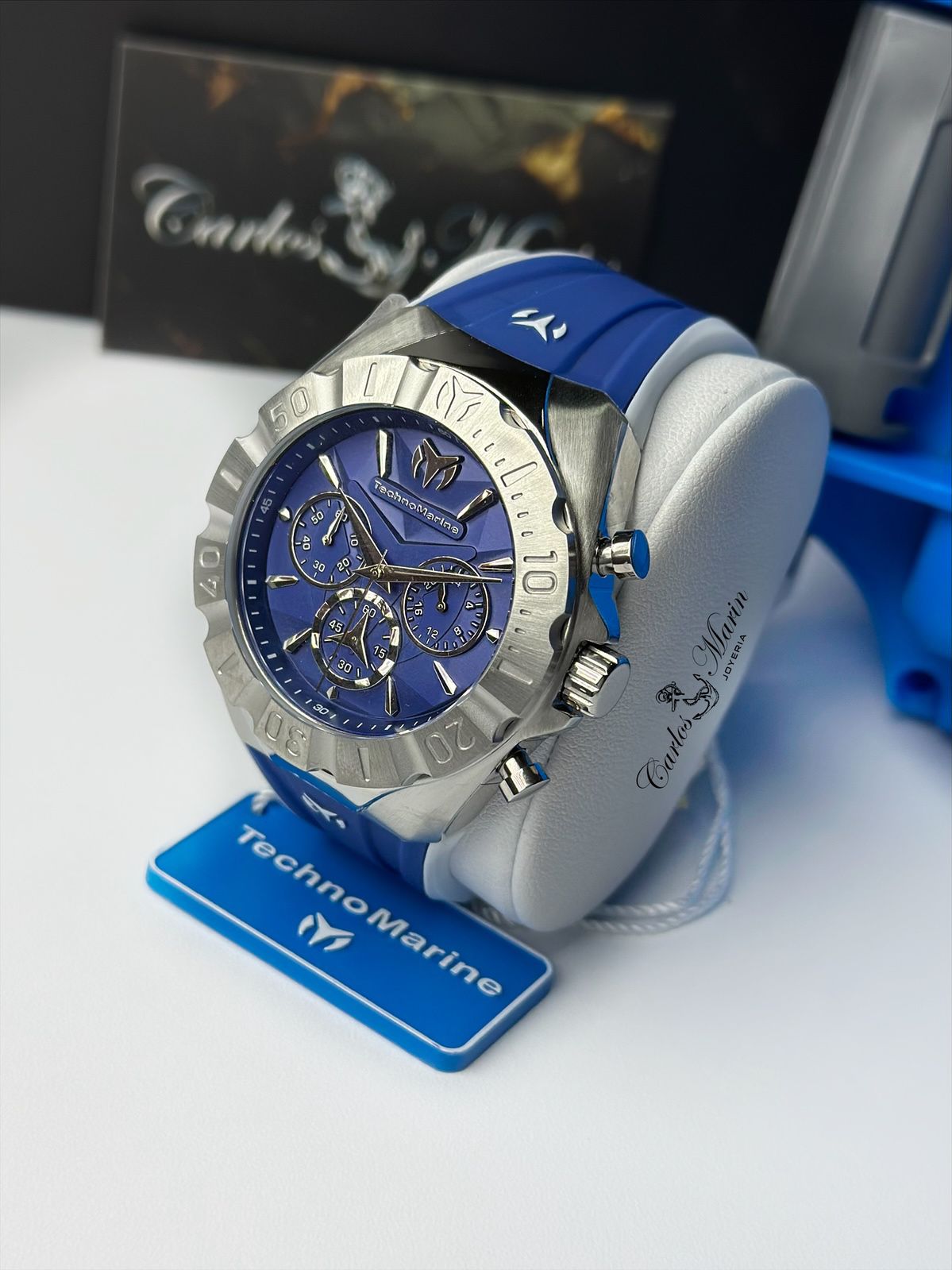 Reloj Technomarine hombre Quartz azul TM-121139