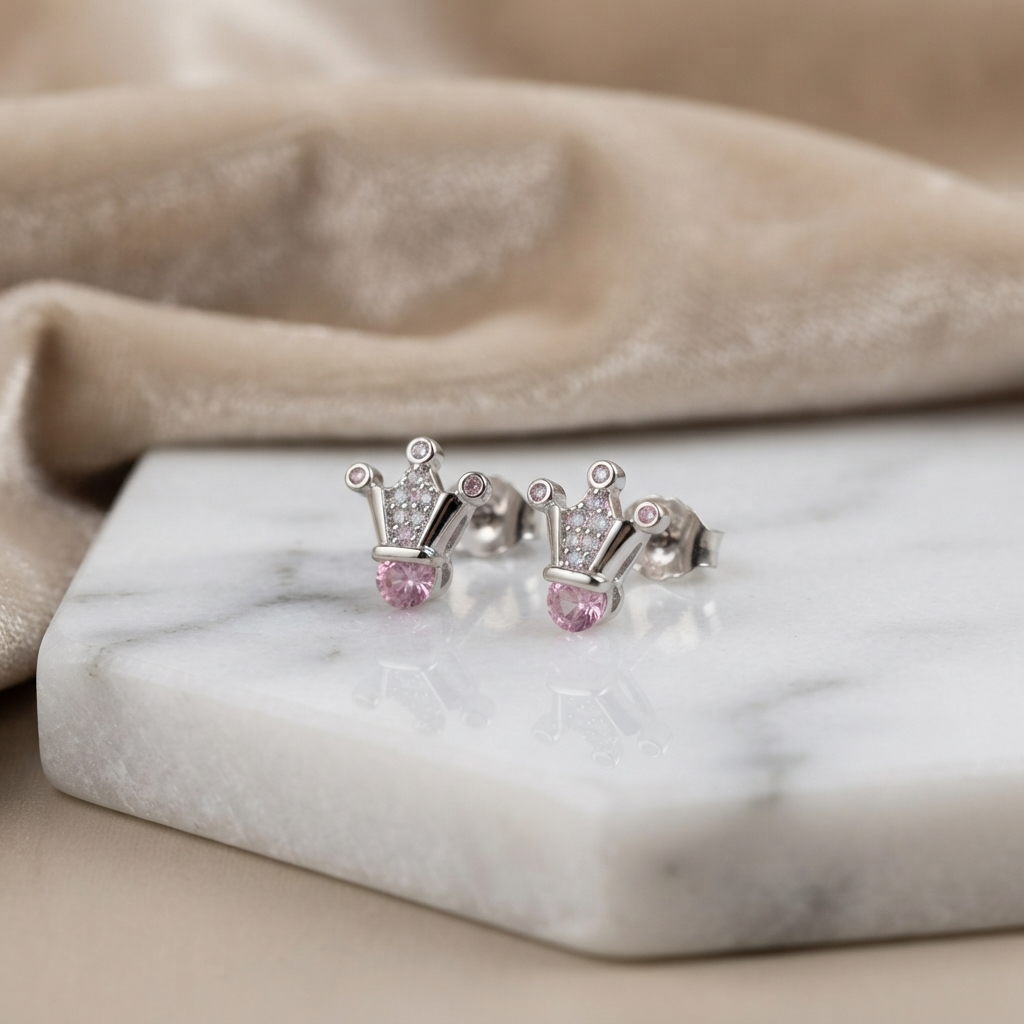 Topos Royal Rose 8,6 mm en Plata