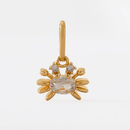 Dije Krabs en Oro Laminado