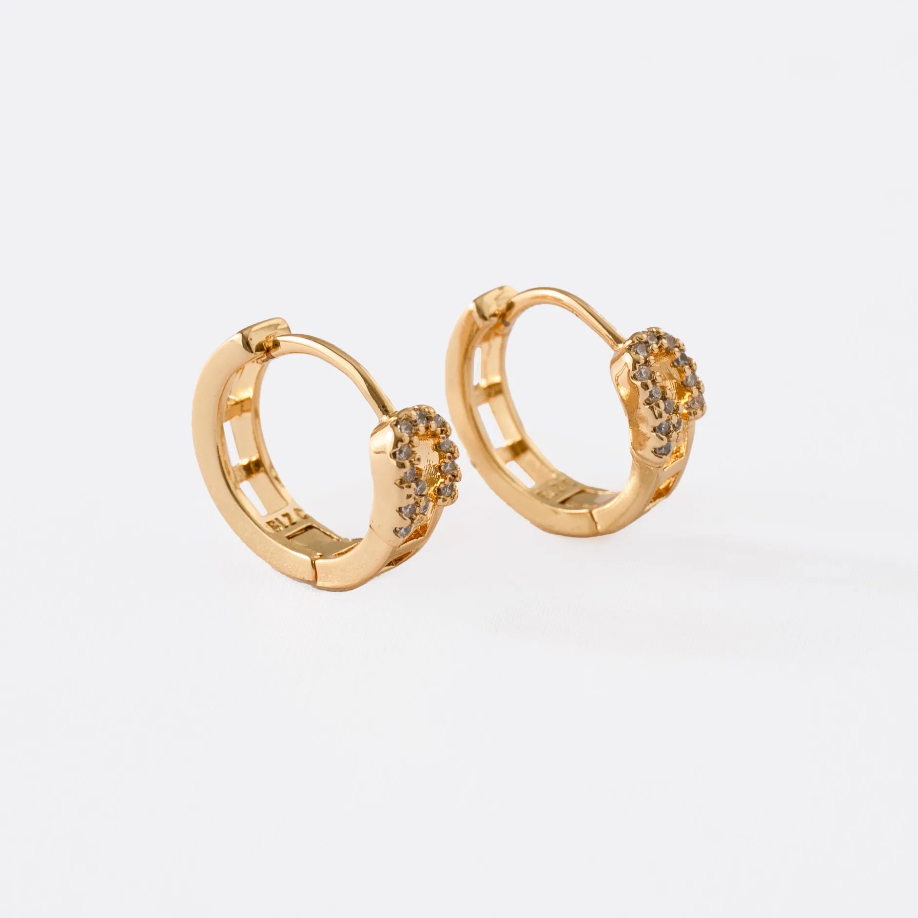 Candongas Clip Oro Laminado