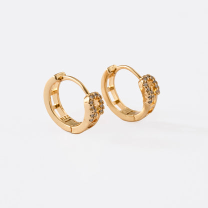 Candongas Clip Oro Laminado