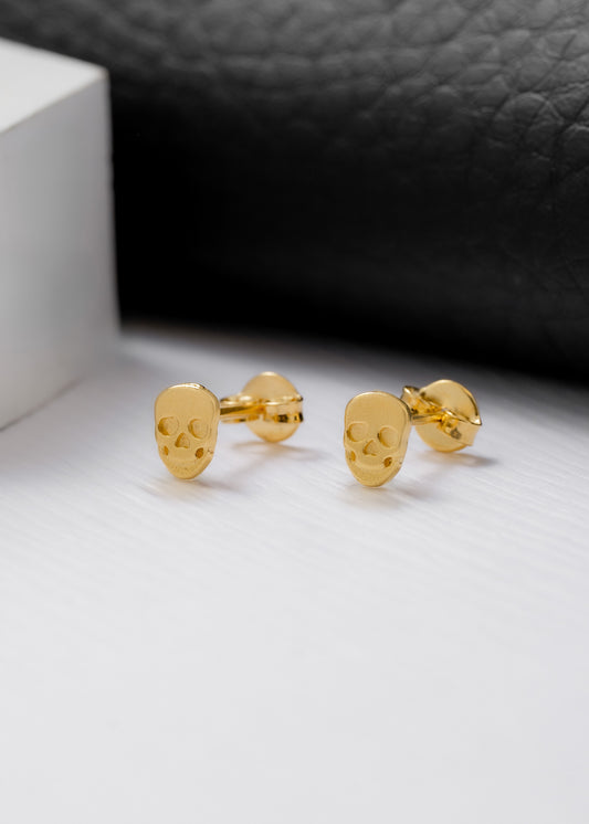 Topos Calavera Oro Laminado