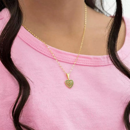 Dije Eternal Love en Oro Laminado