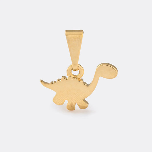 Dije Dino Baby en Oro Laminado