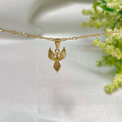Dije Fénix en Oro Laminado