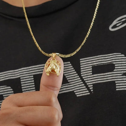 Dije Fortune en Oro Laminado