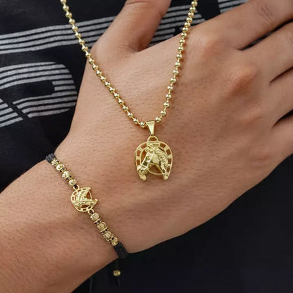 Dije Fortune en Oro Laminado