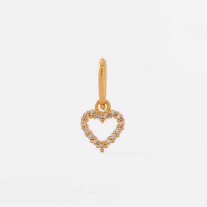 Dije Heartsy en Oro Laminado