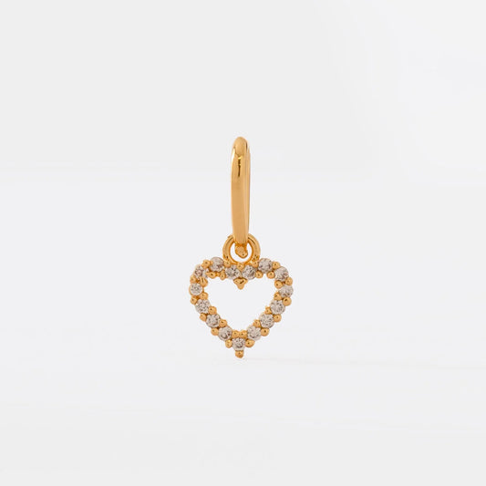 Dije Heartsy en Oro Laminado