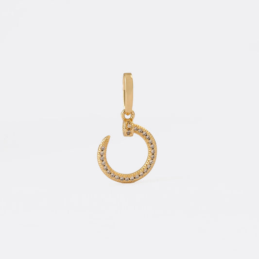 Dije CT Clou en Oro Laminado