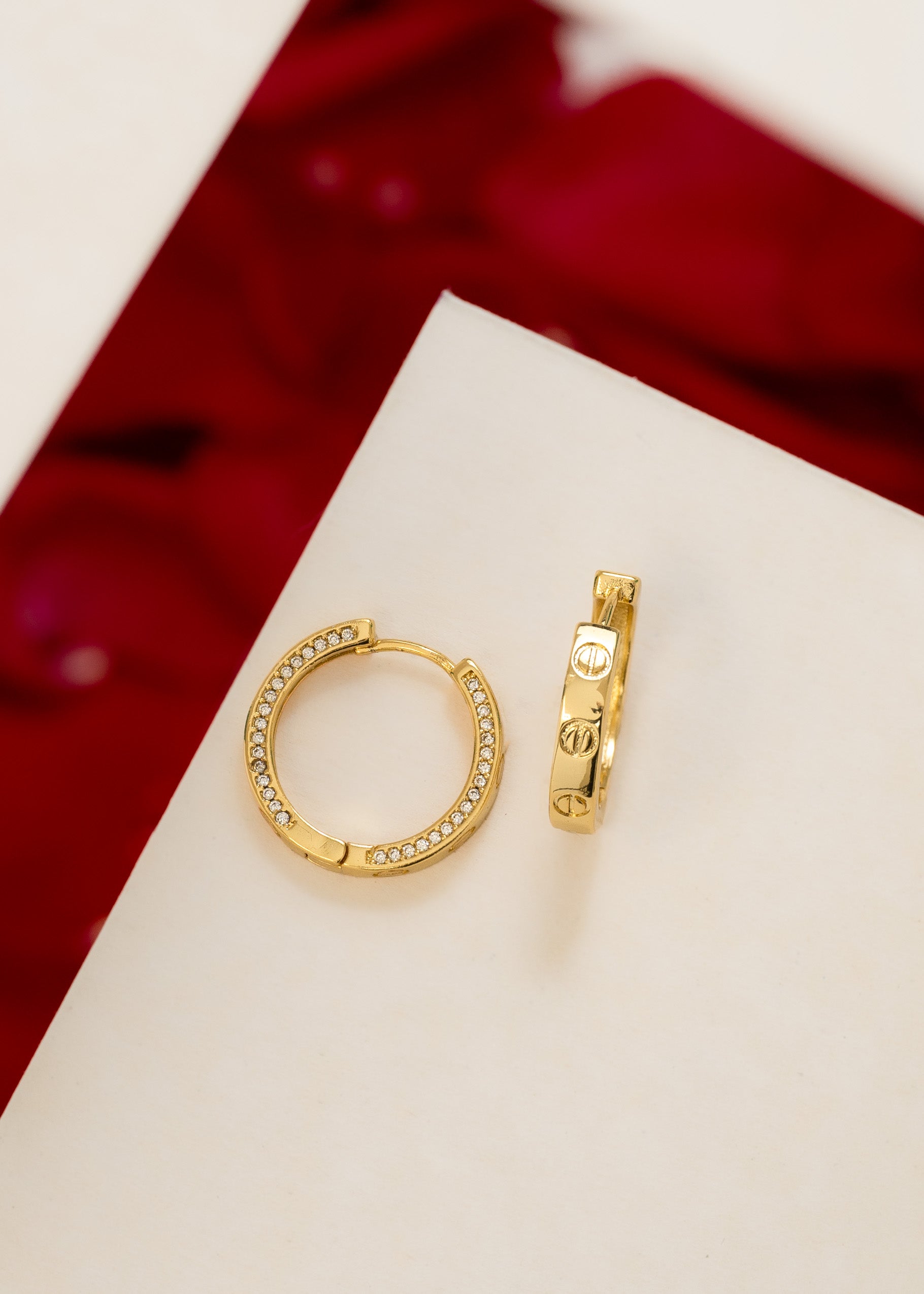 Candongas CT Clou Oro Laminado