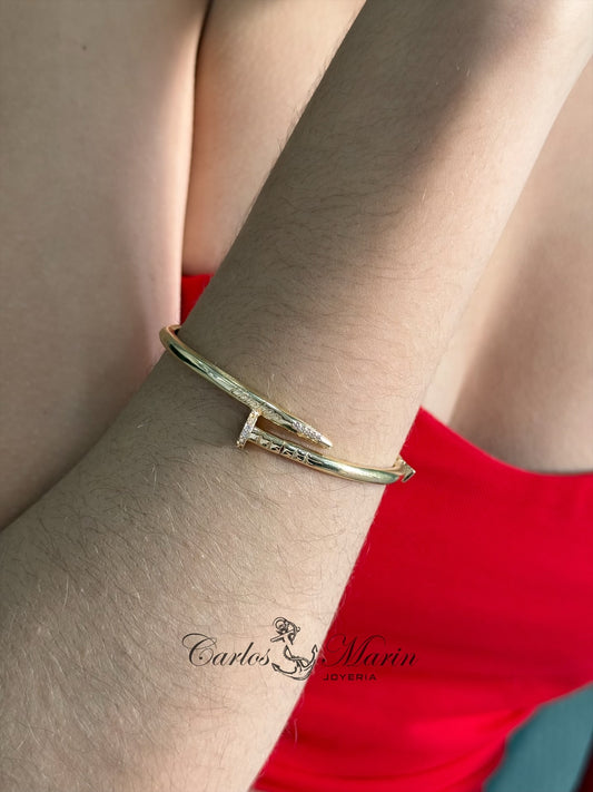 Bracelet clavo oro 18k