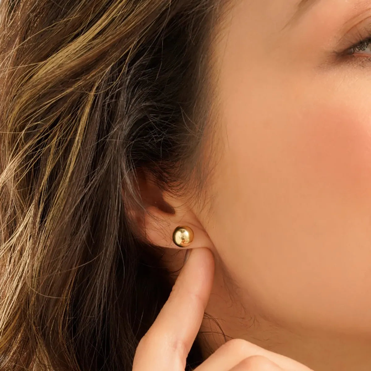 Topos Balín 8 mm Oro Laminado