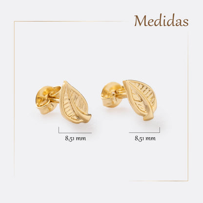 Topos Hoja en Oro Laminado