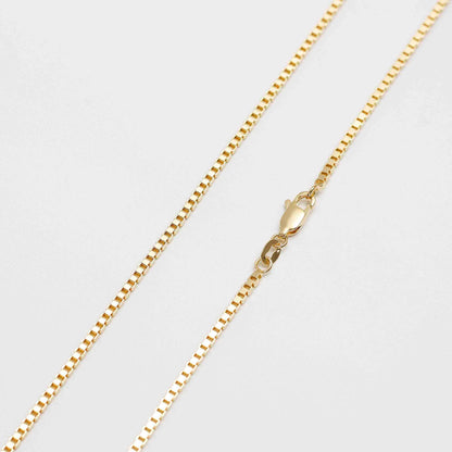 Cadena Veneciana Gruesa – 65 cm en Oro Laminado
