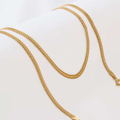 Cadena Arrow IT 2.6 mm – 45 cm en Oro Laminado