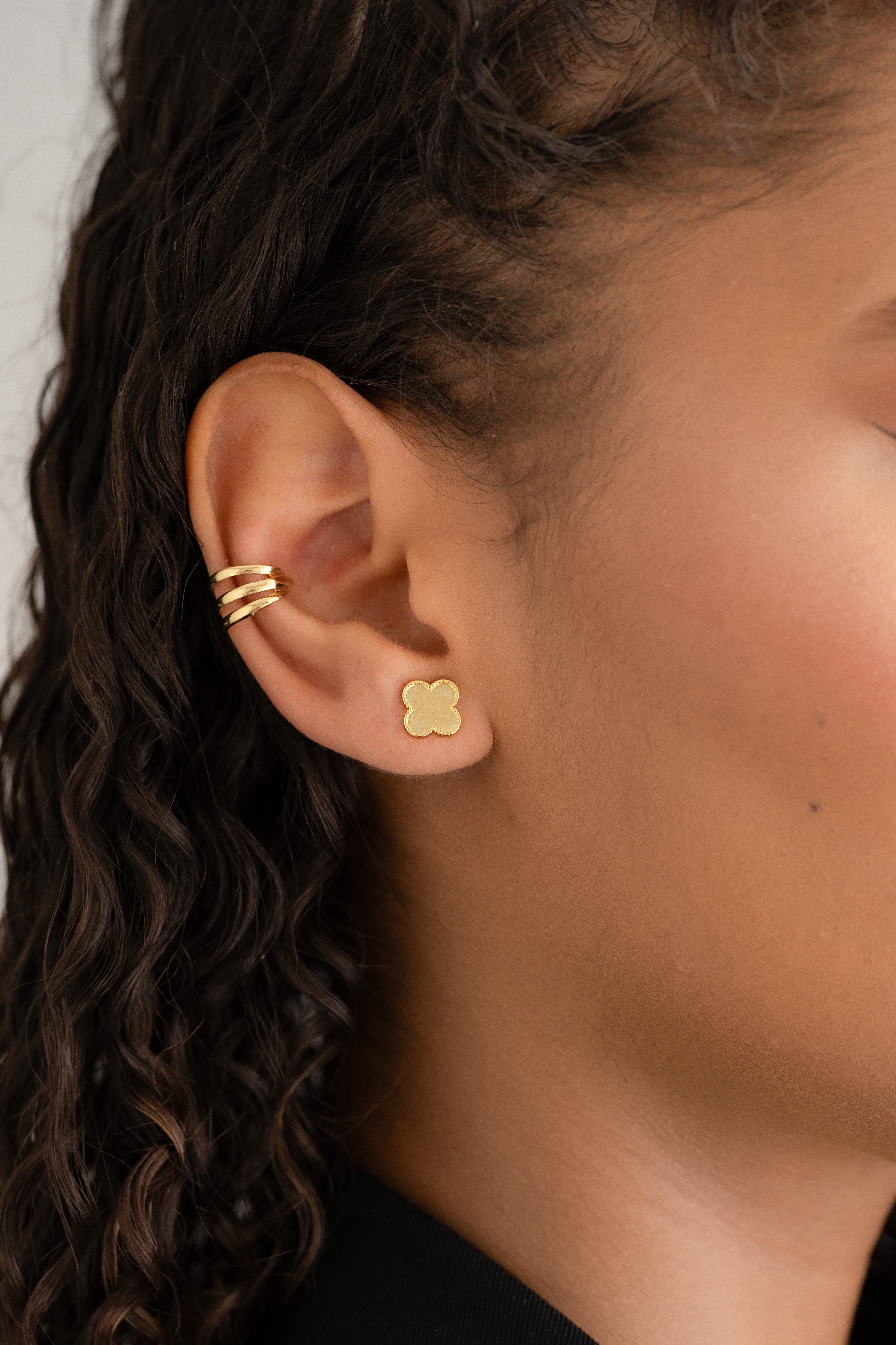 Topos Clover 1 cm Oro Laminado