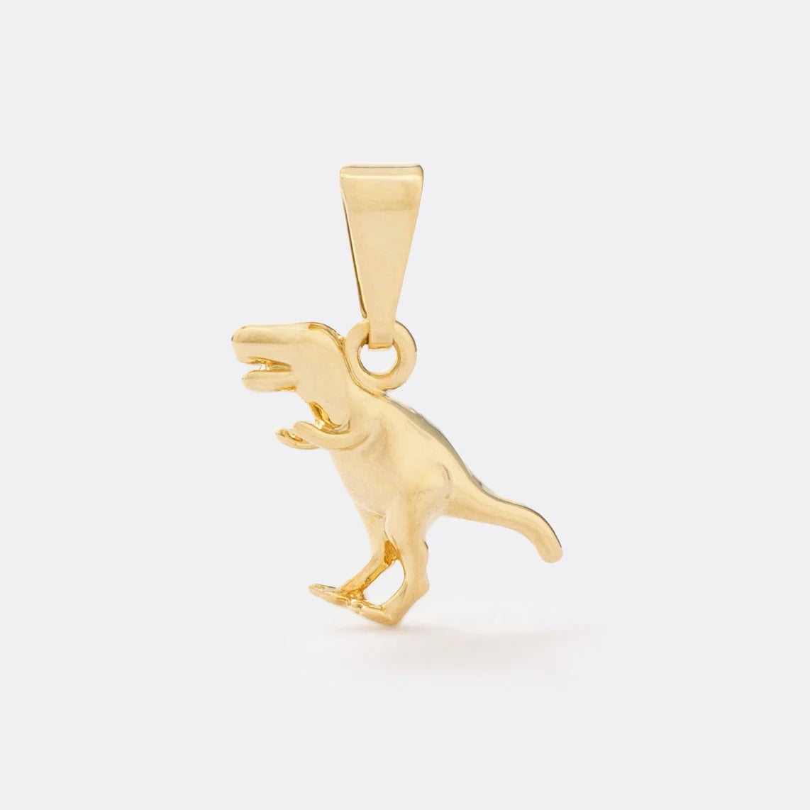 Dije T-Rex en Oro Laminado