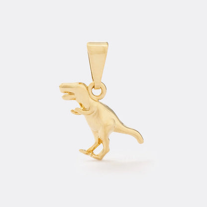 Dije T-Rex en Oro Laminado