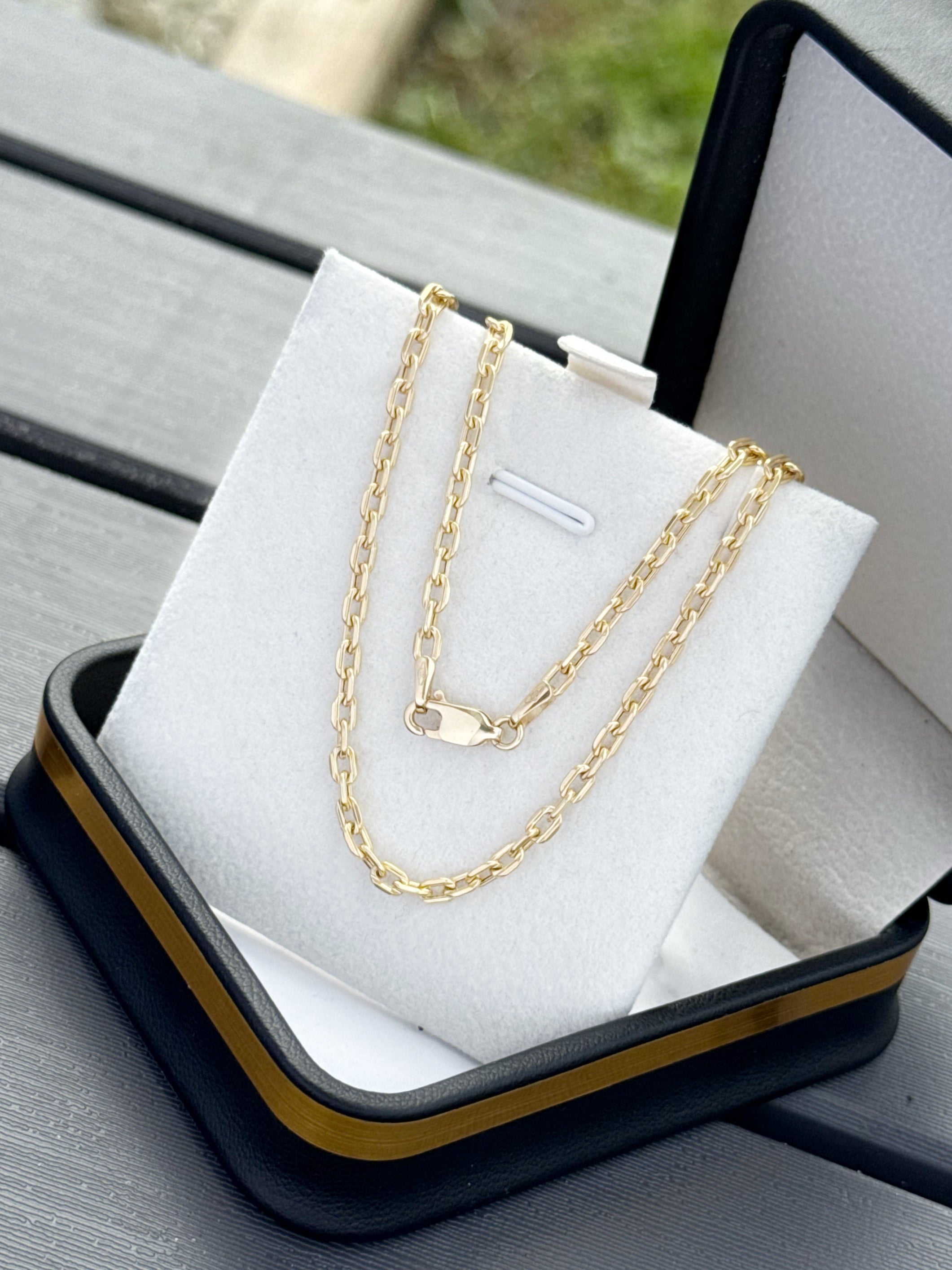 Cadena oro 18k Forza  60cm