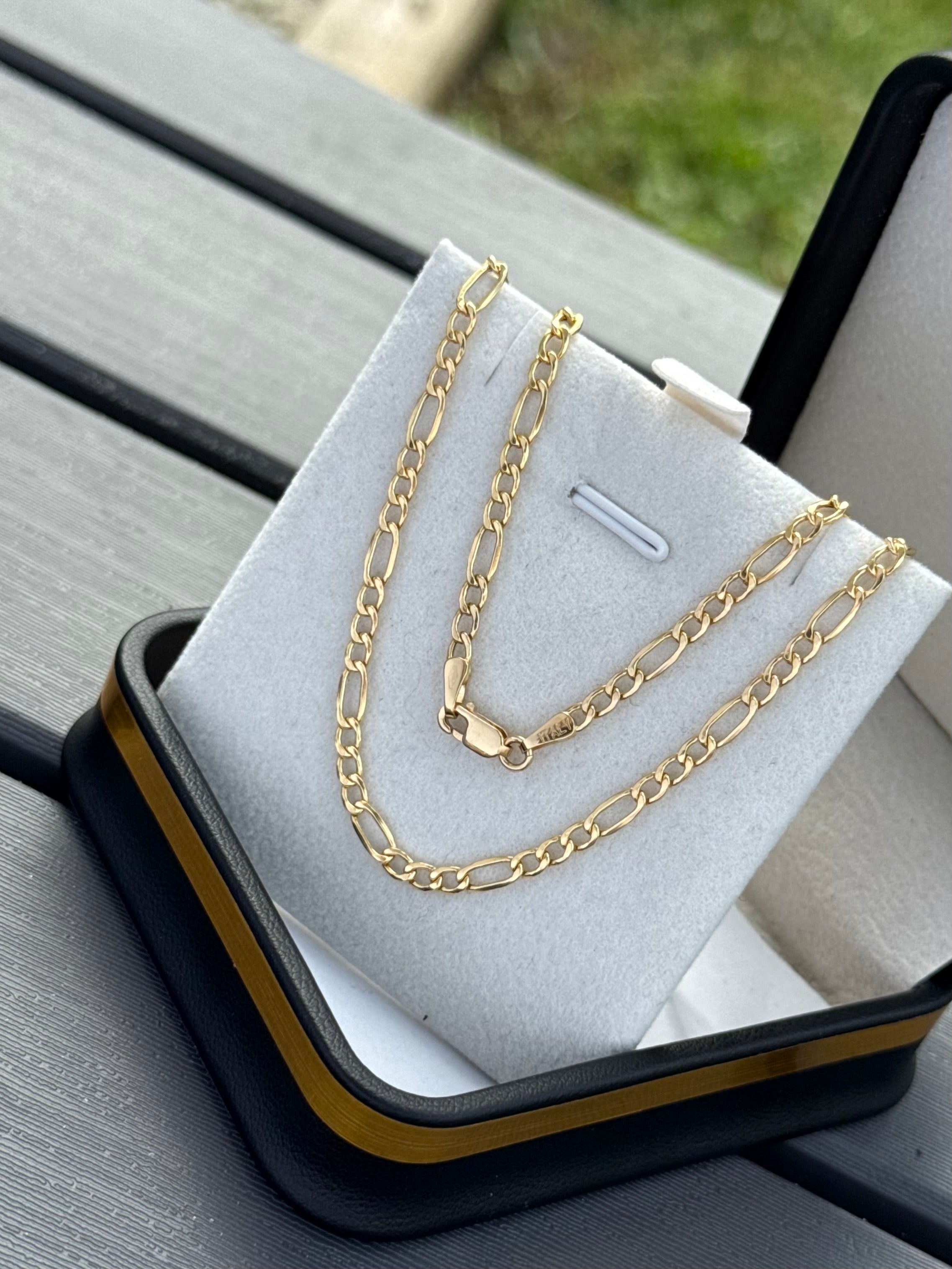 Cadena Oro 18k 60cm 3*1