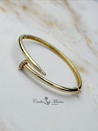 Bracelet clavo oro 18k