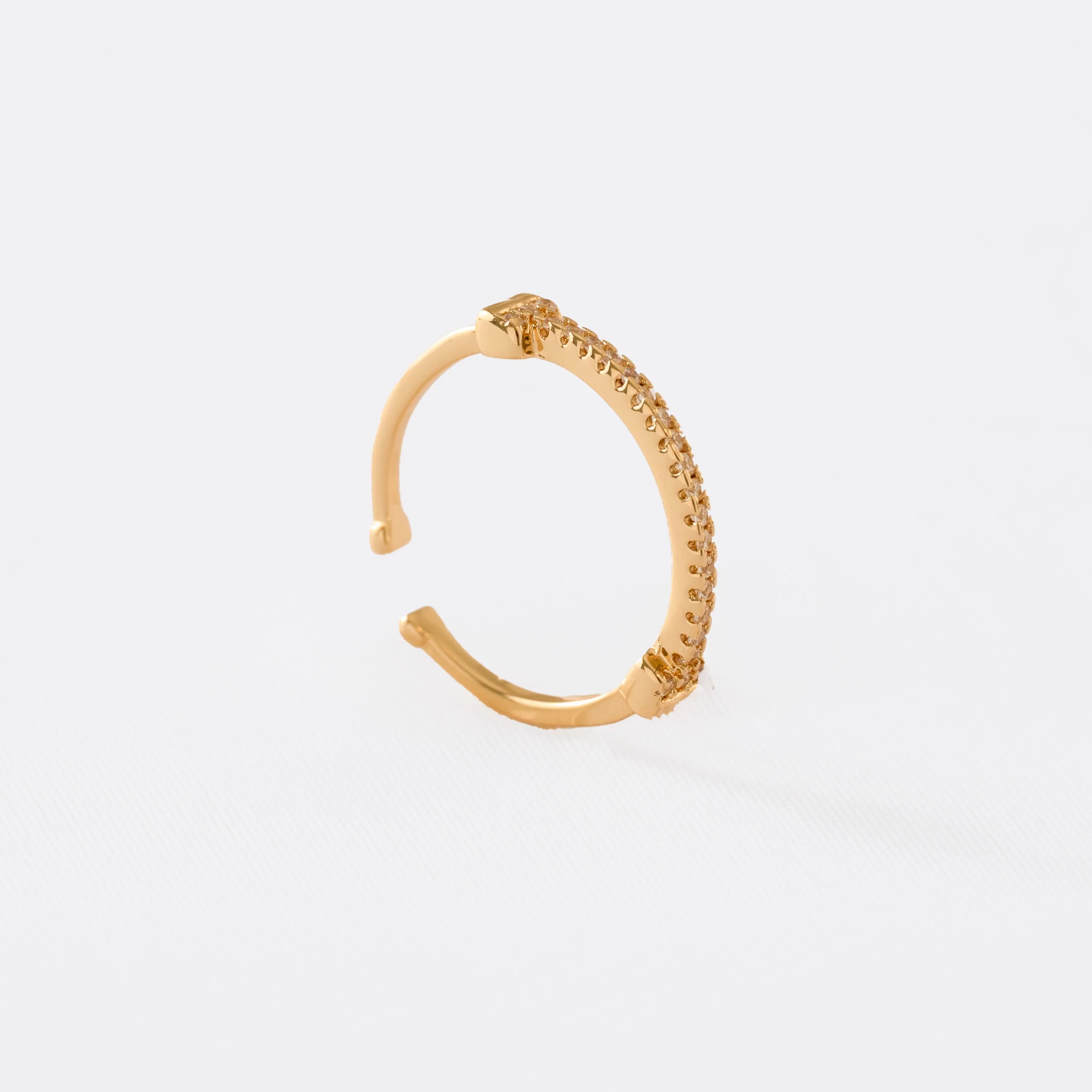 Anillo Flicker Ajustable Oro Laminado
