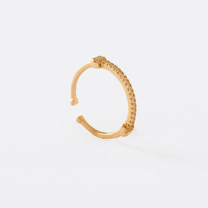 Anillo Flicker Ajustable Oro Laminado