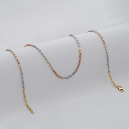 💎 Cadena Barril Nova IT 65 cm en Oro Laminado ✨