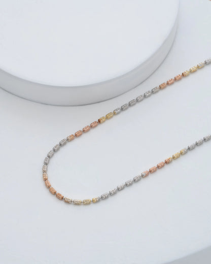 💎 Cadena Barril Nova IT 65 cm en Oro Laminado ✨
