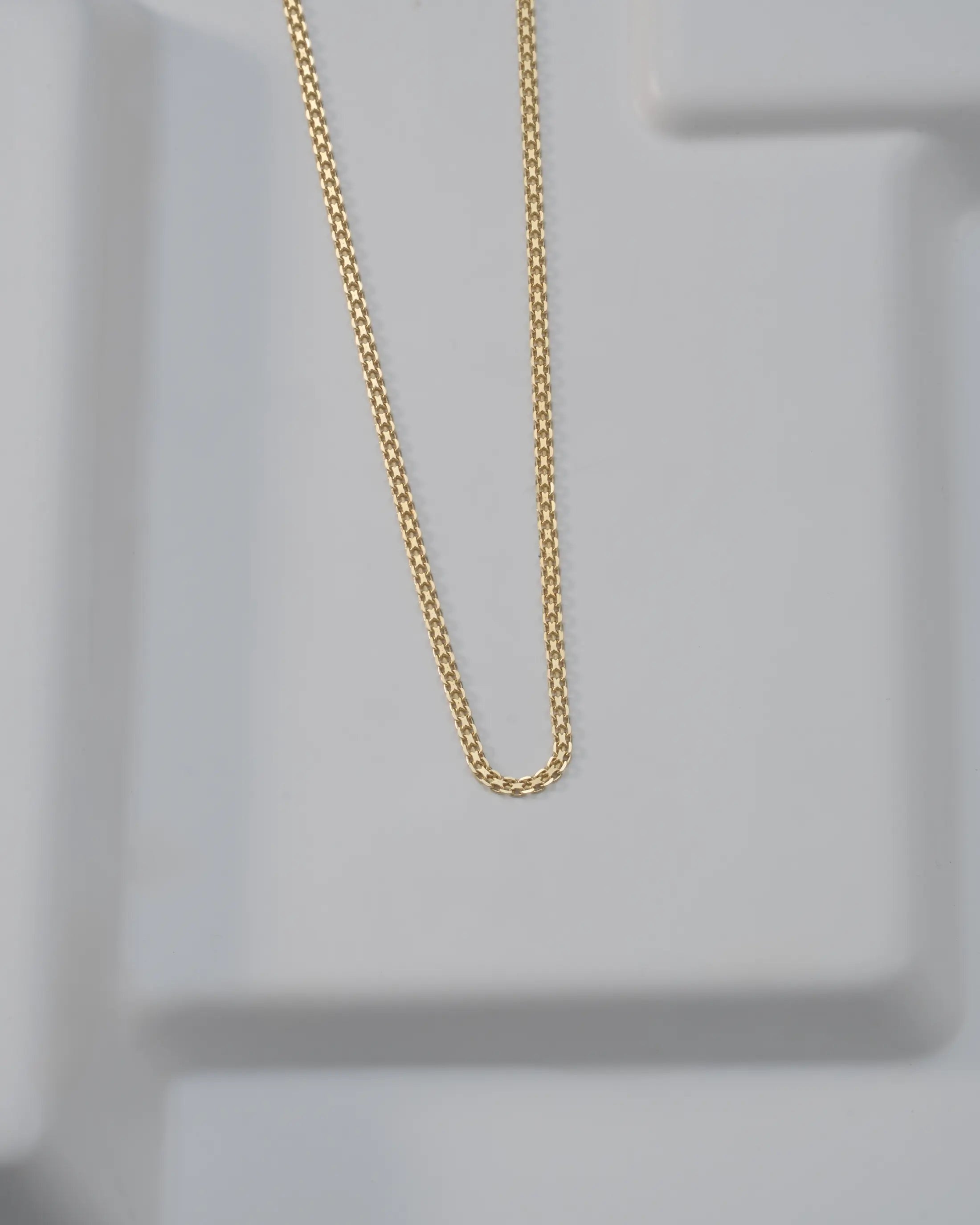 Cadena China IT 2 mm 60 cm en Oro Laminado