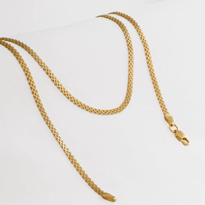 Cadena China IT 3 mm 45 cm Oro Laminado