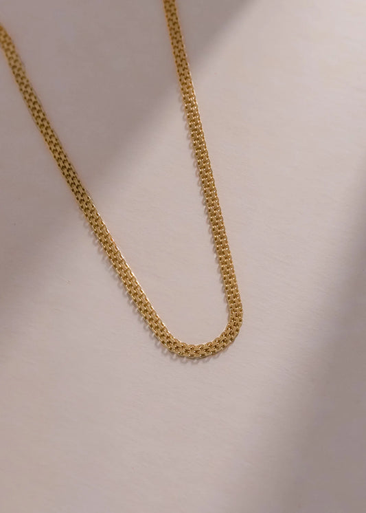 Cadena China IT 3 mm 45 cm Oro Laminado