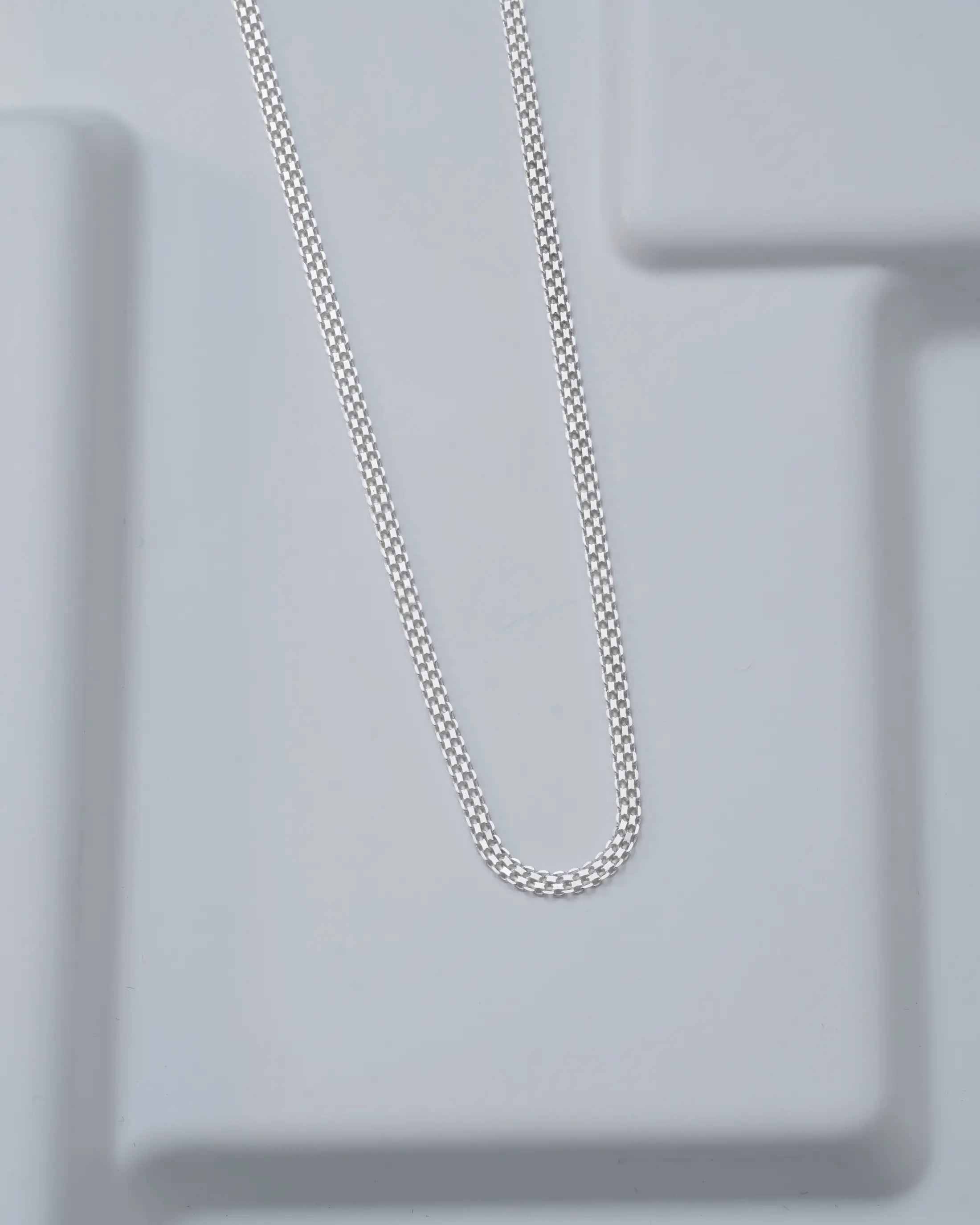 Cadena China 3 mm 65 cm en Plata