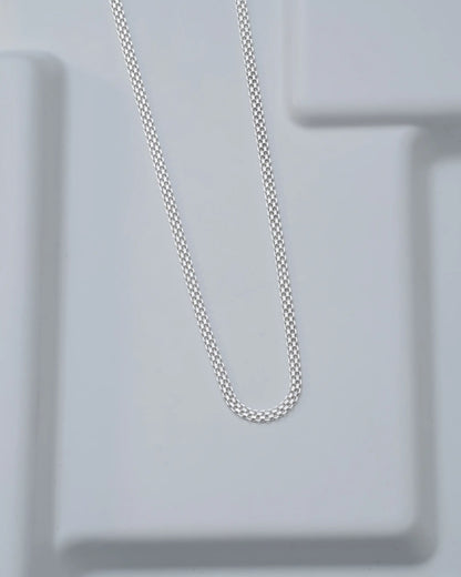 Cadena China 3 mm 65 cm en Plata