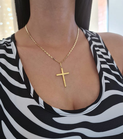 Cadena Destellos 2.5 mm – 45 cm en Oro Laminado