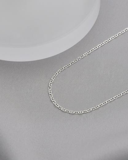 Cadena Marine 1,5 mm 65 cm en Plata