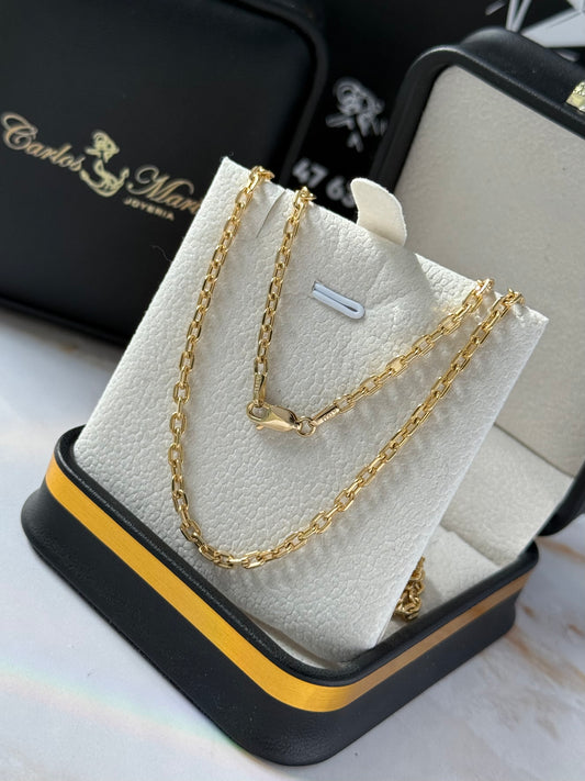 Cadena Forza de 60 cm en Oro de 18K