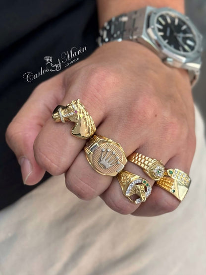 Anillo tipo RX Oro 18k