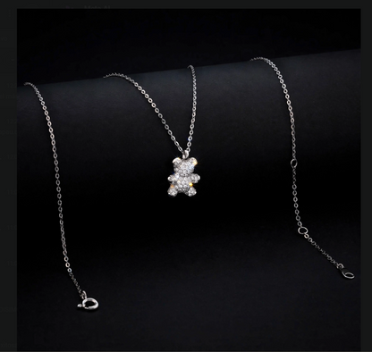 Gargantilla Teddy Lumière – 45 cm en Plata