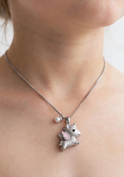 Gargantilla Unicorn – 45 cm en Plata
