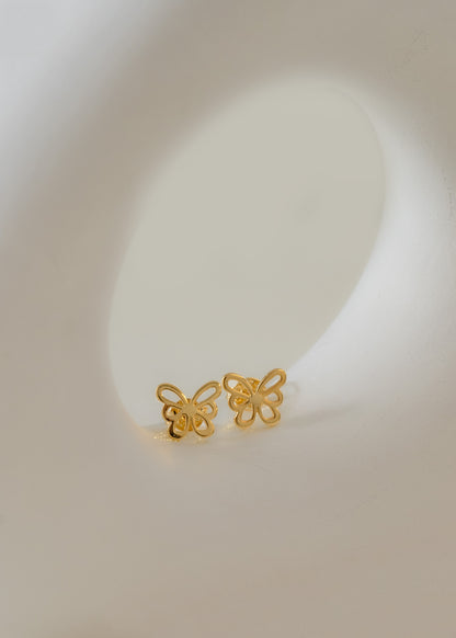 Topos Butterfly Oro Laminado