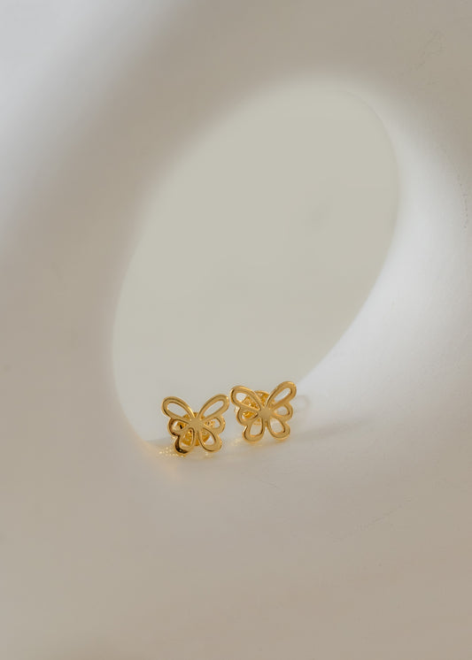 Topos Butterfly Oro Laminado