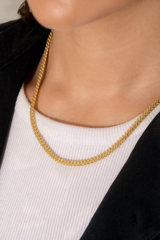 Cadena Franco – 45 cm Oro Laminado 💎✨