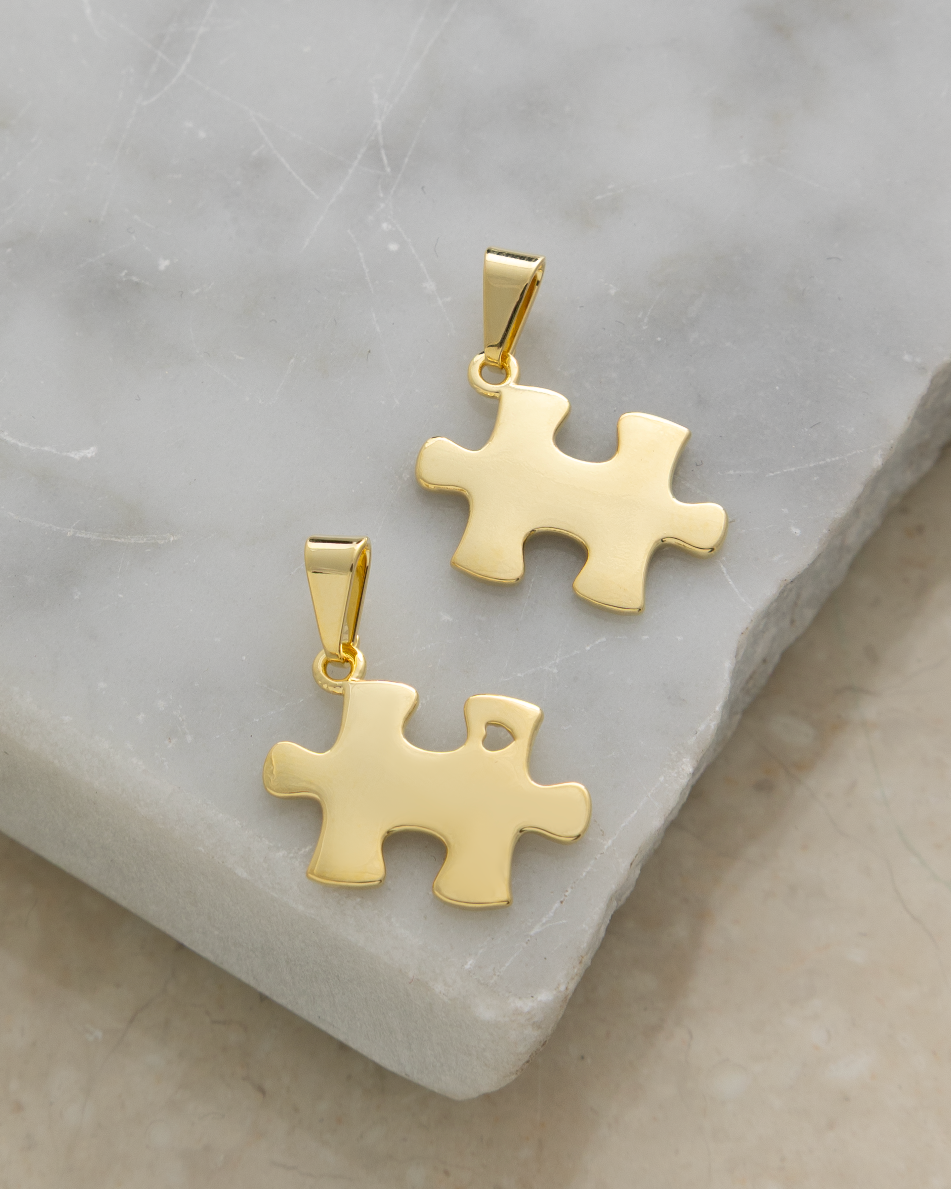 Dije Match en Oro Laminado