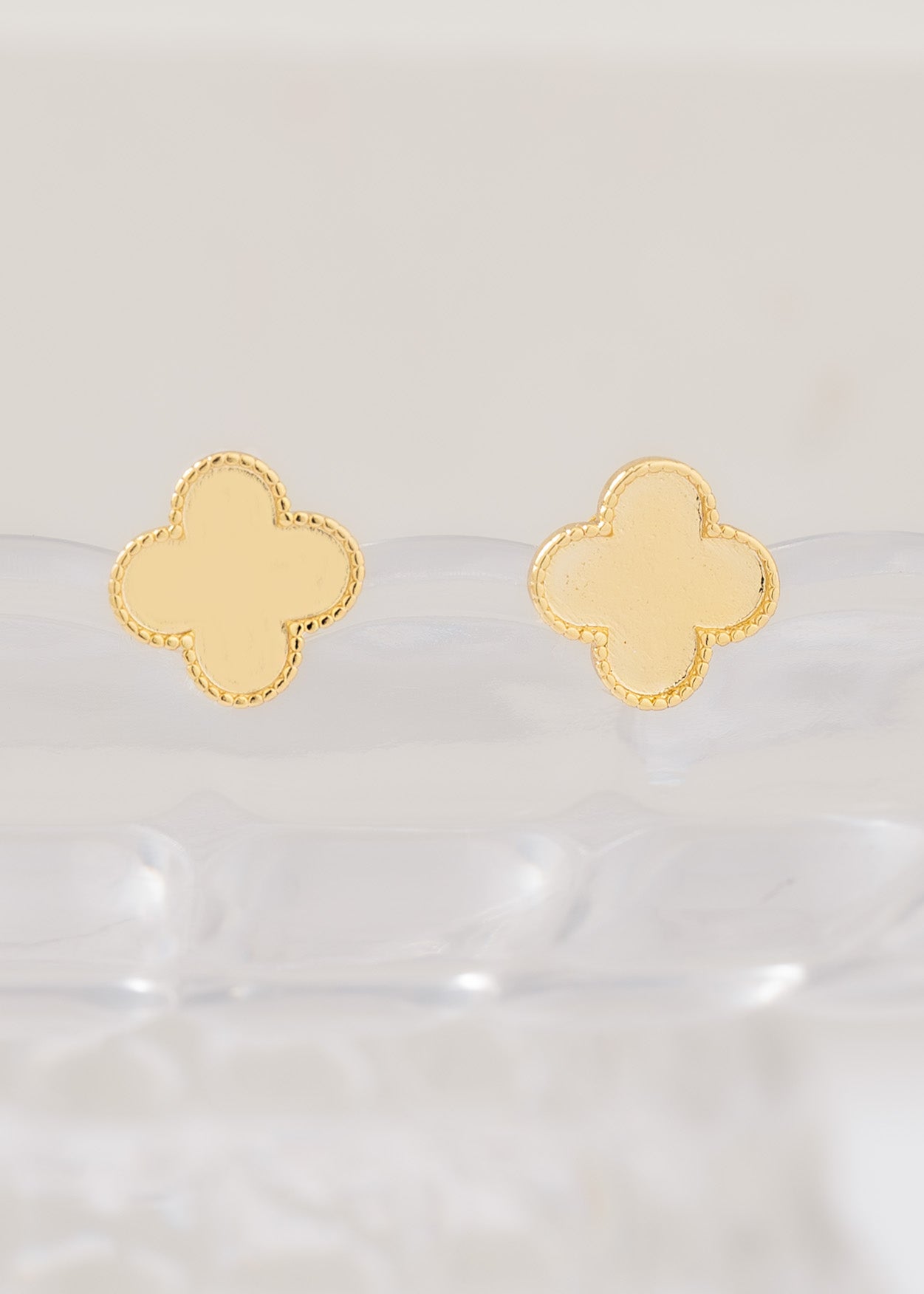 Topos Clover 1 cm Oro Laminado